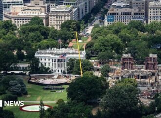 Appeals court halts Trump’s ballroom project paving way for Supreme Court showdown