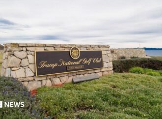 Armed man arrested at Trump’s golf course ahead of president’s visit