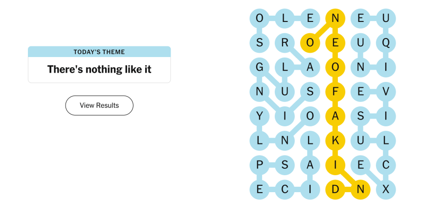 Here are hints and the answers for the NYT Strands puzzle No. 883 for Aug. 3, 2026.
