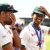 Australia v Bangladesh: Mehidy Hasan Miraz inspires visitors to historic first Test win in Australia