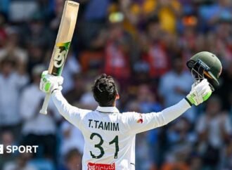 Australia v Bangladesh: Tanzid Hasan Tamim hits century as tourists continue to dominate