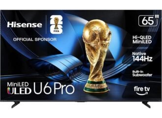 Bright rooms can overwhelm budget TVs, but Hisense’s U6SF Pro handles glare surprisingly well