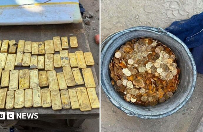 Builders unearth €9m gold loot sealed in walls of Belgian property