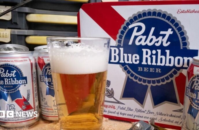 Company offering reward for safe return of truckload of Pabst Blue Ribbon beer