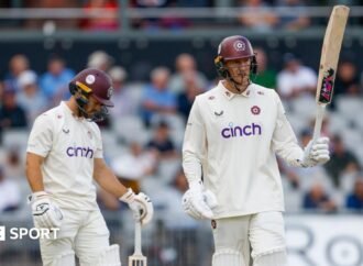 County Championship: George Bartlett keep Northants in hunt at Lancashire