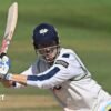 County Championship: James Wharton impresses as Yorkshire trade blows with Leicestershire on day one