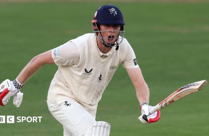 County Championship: Northamptonshire reply well to Kent’s 345