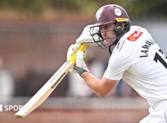 County Championship: Somerset build handy lead against Sussex