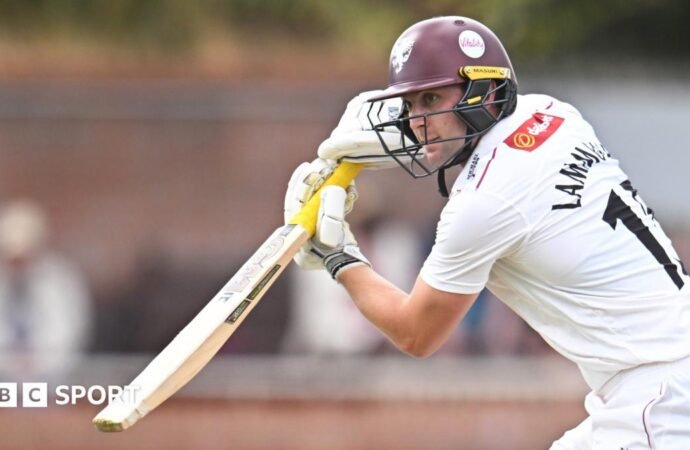 County Championship: Somerset build handy lead against Sussex