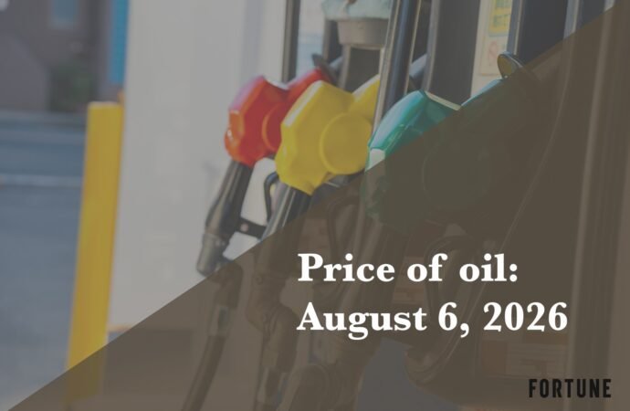 Current price of oil as of Aug. 6, 2026 | Fortune