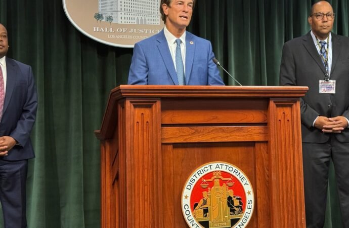 DA reduces charges against LAPD officer who taped colleagues making racist remarks