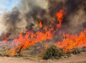 Dangerous wildfire keeps crews from reaching helicopter crash in Utah