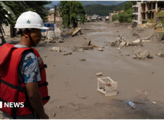 Dozens of US and Canadian citizens missing after flash flooding in Nepal