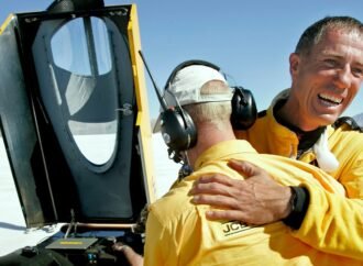 Driver who broke the sound barrier attempts another land speed record in Utah