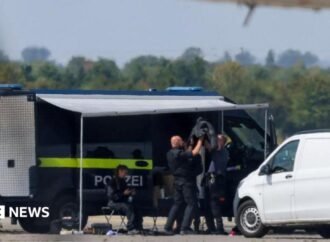 Drone carrying explosives found at Leipzig airport in Germany