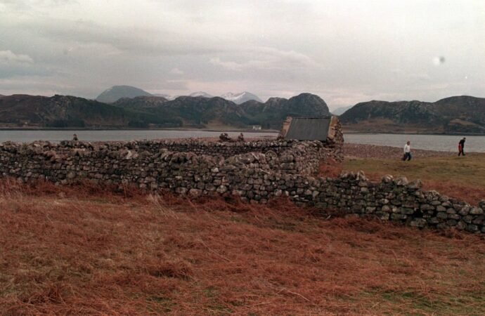 During WWII, England poisoned sheep with anthrax on an idyllic Scottish island