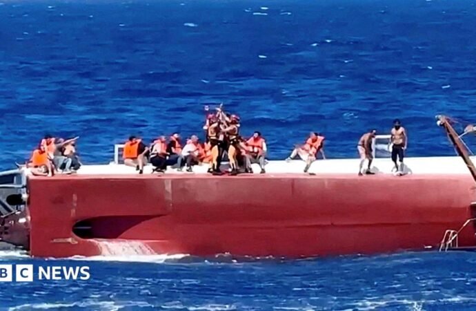 Eight killed and others missing after ferry capsizes off northern Cyprus