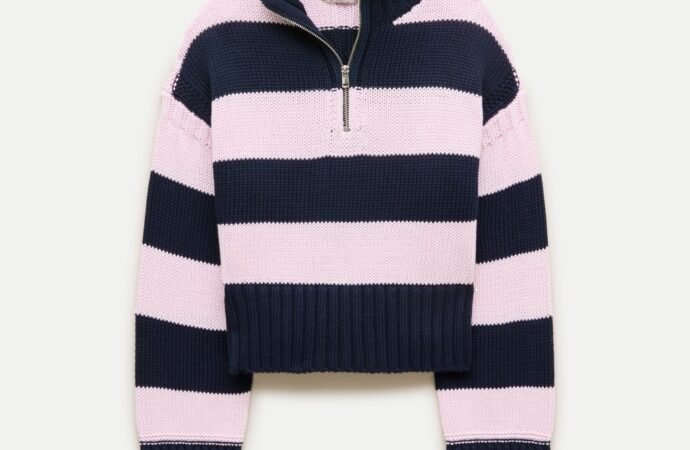 Emma Chamberlain Brings a Gen Z Twist to J. Crew’s Signature Rollneck Sweater in New Campaign