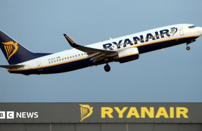 Engine parts smashed Ryanair window that man’s head was sucked out of, report says