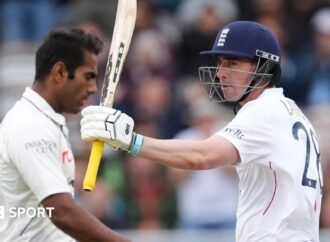 England vs Pakistan: Dan Lawrence impresses as weather disrupts second Test at Lord’s