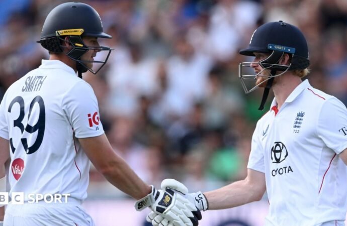 England vs Pakistan: Jamie Smith and Jordan Cox battle in second Test at Lord’s