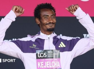 Ethiopia’s Yomif Kejelcha breaks men’s half marathon world record