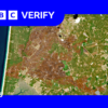 Europe’s scorched landscapes seen from space after summer heatwaves