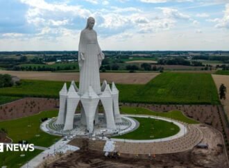 Europe’s tallest Virgin Mary statue unveiled in rural Poland