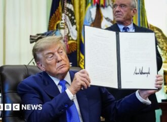 Fact-checking Trump’s claims as he rolls back some recommended vaccines