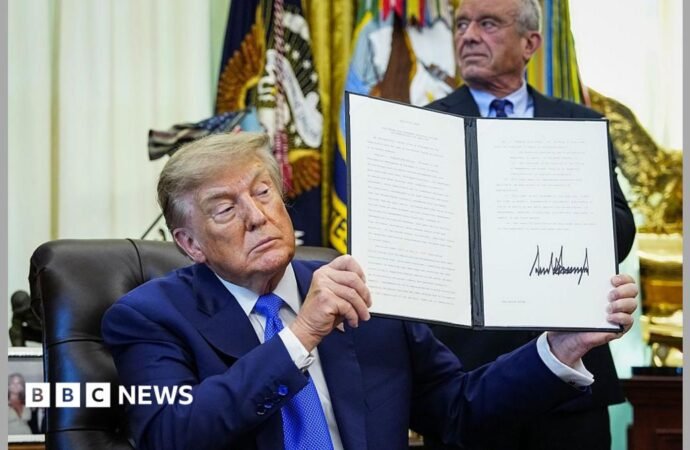 Fact-checking Trump’s claims as he rolls back some recommended vaccines