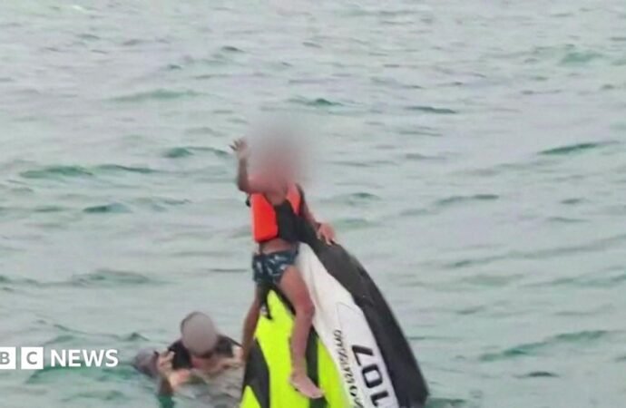Family stranded at sea for 16 hours after jet ski capsized in Thailand