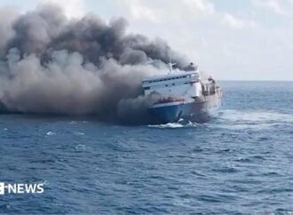 Five dead, 41 missing, after Indonesia ferry catches fire