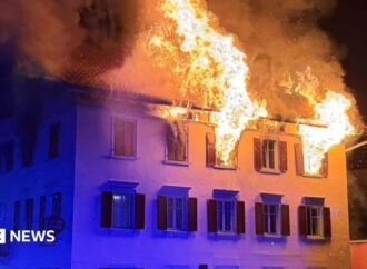 Five missing after fire in Alpine town in Switzerland