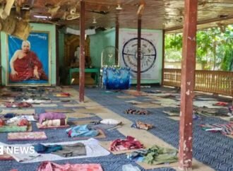 Fourteen killed in strike on Myanmar monastery