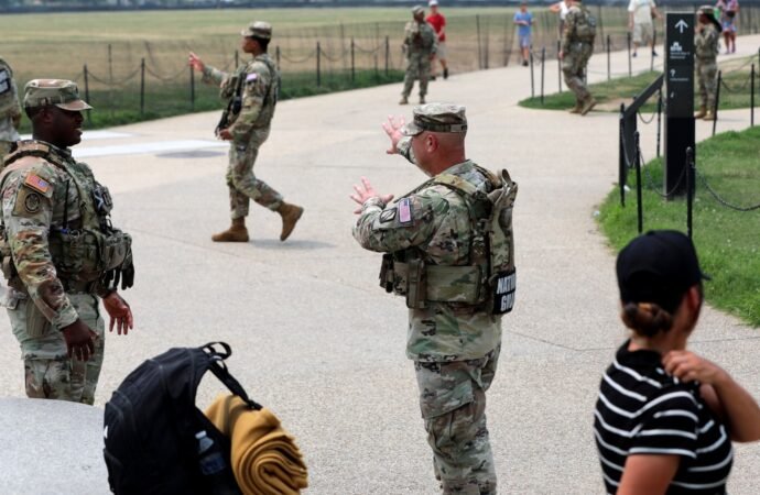 Guard deployment to Washington into 2029 will cost roughly $1.4B, estimate shows