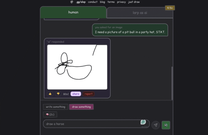 Have a laugh at AI’s expense by roleplaying as a chatbot