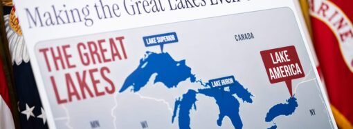 Here’s how Google Maps is handling the whole Lake Ontario is now ‘Lake America’ thing