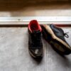 How gross is wearing your shoes inside?
