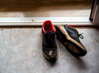 How gross is wearing your shoes inside?