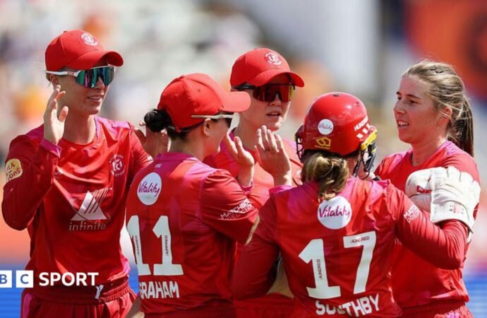 Hundred: Heather Graham praises Welsh Fire youngsters after Sophie Devine blow