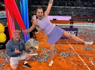 I coach Aryna Sabalenka. I apply what I learned as a homeless teen to my coaching.
