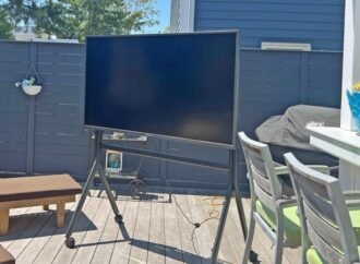 I thought an outdoor TV would feel tacky. Instead, it changed how my family spends time together.