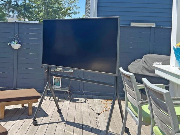 I thought an outdoor TV would feel tacky. Instead, it changed how my family spends time together.