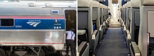 I traveled in coach on an Amtrak train from Vancouver to Seattle for $50. It was cheaper and less stressful than flying.