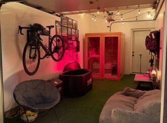 I turned my garage into a wellness hub for $10,000. Now my friends come over for the sauna and cold plunge, not drinks.