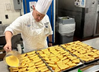 Inside the hospital kitchen run by a Michelin-starred chef