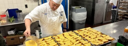 Inside the hospital kitchen run by a  Michelin-starred chef