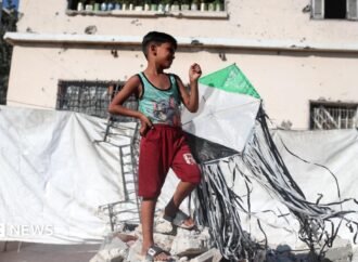 Israel warns of ‘forceful’ response to kites flown from Gaza