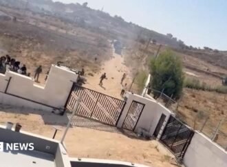 Israeli settlers besieging Palestinian families in West Bank village