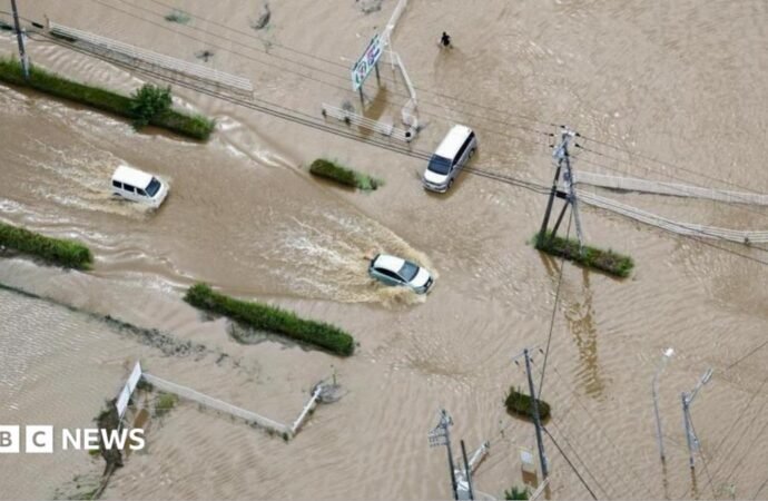 Japan: Record rains in Chiba kill four people as thousands stranded at Narita Airport